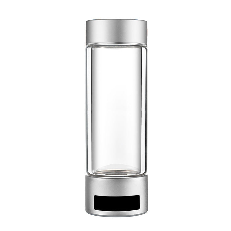 Hydrogen Glass Water Bottle