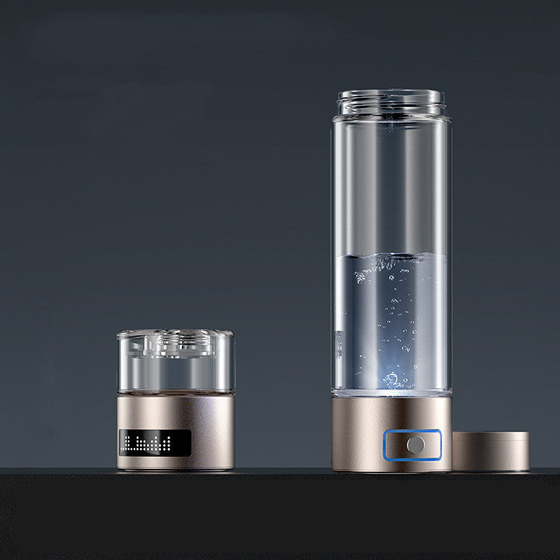 Hydrogen Glass Water Bottle